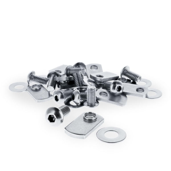 8020, 3620, 15 Series, 5/16-18 x .625" Long Button Head Socket Cap Screw with Washer & T-Nut