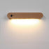HBGFHG Closet LED Motion Sensor Night Light Battery Operated Wall Light-USB Rechargeable Magnetic Light with Warm White