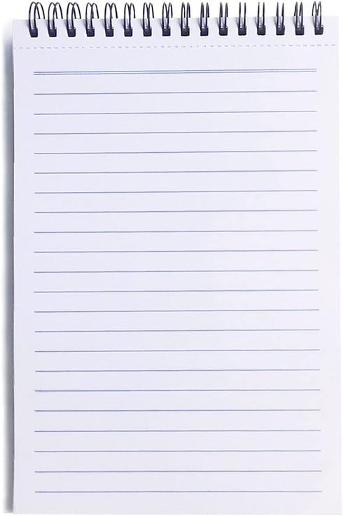 Steno Pads, Note Pads, Lined Thick Paper, 60 Sheets, 6” x 8”(1 PACK, Lined Paper) by Twinkle