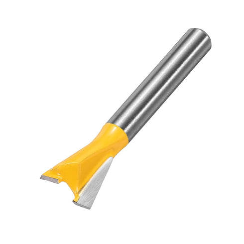 1/2" 1/4" 14 HARFINGTON Dovetail Router Bits Diameter Shank Tungsten Carbide Degree Dovetail Joint Drill Bit for Box