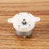 12v DC High Torque Slow Speed Electric Motor, 3 RPM, 4mm Shaft Diameter Micro Mute Motor