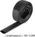 uxcell Heat Shrink Tubing, 5/8"(15.4mm) Dia 26mm Flat Width 3:1 Shrinkable Tube Cable Sleeve 1m - Black