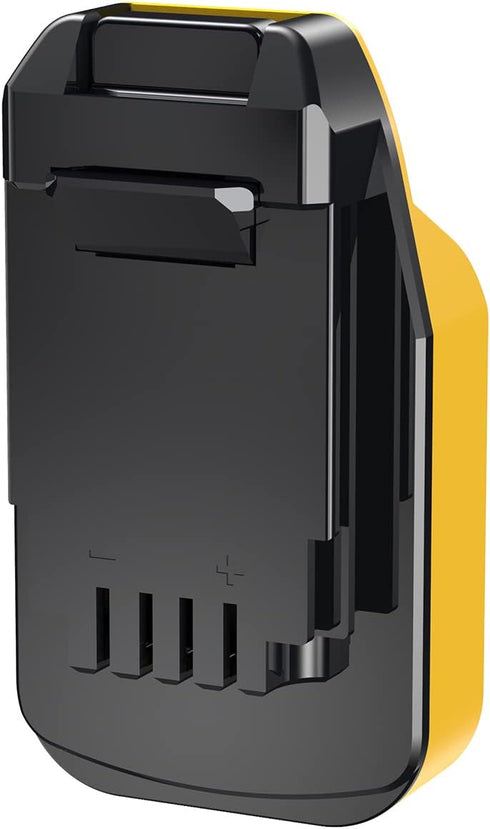 Adapter Only Fits Black & Decker, Compatible with DeWalt 20v MAX Li-Ion Battery - Adapter Only
