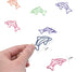 Gullor 100 Pieces Cute Shark Shape Paperclips, Memo Clips, Shaped Bookmarks