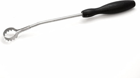 Yardbird Stainless Steel Lung Remover, Textured Handle, Angled Head, Easy Clean Materials