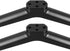 SEWACC 2pcs 40 Inch Tv Stand Legs Universal Tv Base for Flat Screen Tvs Plastic Pedestal Feet with Screws for Living