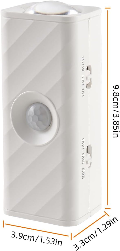 10 Dimming, 3 Closet, DAMI RGB Motion Sensor Night Light, Magnetic Rechargeable Wall Light with Colors, Up Down Ambient