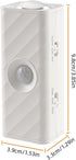 10 Dimming, 3 Closet, DAMI RGB Motion Sensor Night Light, Magnetic Rechargeable Wall Light with Colors, Up Down Ambient