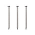 240pcs Hardware Nails, 1-1/2 Inches Nickel Plated Hanging Nails for Picture, Wood, Long, Wire Nails