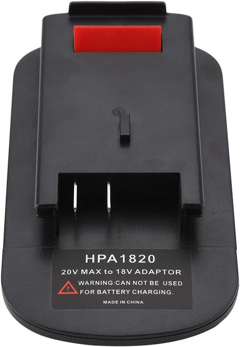 TOPINCN 20V Battery Adapter for Black Decker 18V Tools, Compatible with Porter Cable 20V Lithium Battery