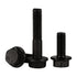 M6 x 35mm Flanged Hex Head Bolts, Alloy Steel 10.9 Class, Black Oxide Finish, Partially Threaded, 20 PCS