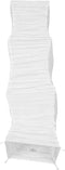 IMIKEYA Japanese Paper Floor Lamp Shade: Foldable Papers Lampshade Cover Replacement Modern