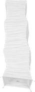 IMIKEYA Japanese Paper Floor Lamp Shade: Foldable Papers Lampshade Cover Replacement Modern