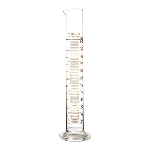 Graduated Cylinder Measuring Cylinder, Borosilicate Glass, 250ml