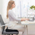 DITSONEO Memory Foam Seat Cushion for Office Chairs & Car Seat, Anti-Slip Ergonomic Chair Cushion for Pressure Relief