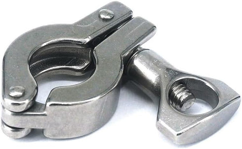 ACVACV 1pcs 304 130mm) Stainless Casting Tri Clamp Sanitary Fitting Dairy Brewing Tri Clover(Ferrule OD