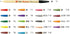 Magic M300C-20 Water-based Lassion Pen No.300, 20 Colors