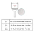 StonyLab Borosilicate Glass Buchner Filtering Funnel with Coarse Frit, 76mm Inner-Diameter, 250ml