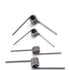 10 Pieces Torsion Spring, Stainless Steel Small Torsion Springs, 90° Deflection Compression Spring Kit for DIY