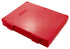 Caplugs Evergreen 258-6188-R30 Slide Storage Box. 100 Places, Polypropylene, Red