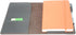 Leather Cover for Moleskine Large Hard Cover, Distressed Leather Cahier Refillable Travel Journal for 5"x 8.25" Dark