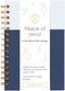 Promptly Journals, Peace of Mind: A Journal to Calm Anxiety (Navy Blue, Linen/Leatherette)