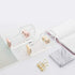 Rose Gold Tape Dispenser, Clear Acrylic Body, 1" Rosegold Metal Core, Desktop Holder for Office, School, Home, Gift