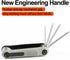 Pocket Screwdriver, Folding Screwdriver Set, 8 in 1 Multitool, Universal Slotted Phillips Screwdriver, 1 Pack 8Pcs