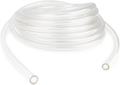 AQUASTRONG 1/3'' ID X 1/2'' OD PVC Clear Vinyl Tubing, 19.7ft Length for Condensate Tank Pump