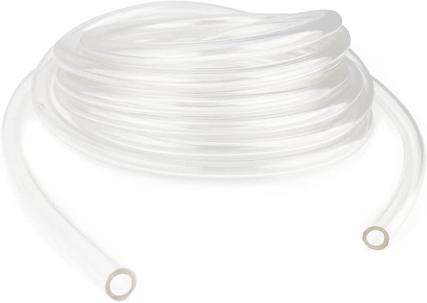 AQUASTRONG 1/3'' ID X 1/2'' OD PVC Clear Vinyl Tubing, 19.7ft Length for Condensate Tank Pump