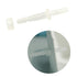 Quickun 1/2" Plastic Hex Straight Union Adapter Fitting, Hose Barb Thru-Bulkhead for Water/Fuel/Air (Pack of 2)