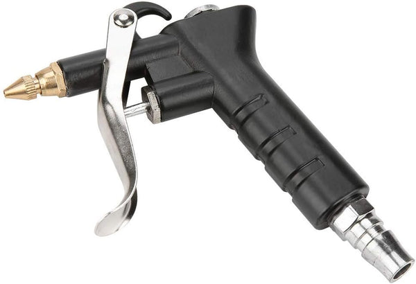 Air Compressor Duster, 1/4" High Pressure Blow Gun with Pistol-Grip Connector and Extension Nozzle for Pneumatic