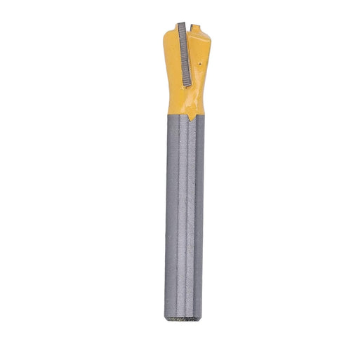 Generic (6*3/8) Tungsten Alloy Carbide PTFE Coating Dovetail Bit Adjustable Depth Woodworking Router Cutter