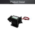 Fielect AC220V 1.5Kg Push Pull Type Solenoid Electromagnet, 15mm Stroke AC Solenoid Electromagnet
