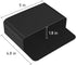 Magnetic Pen Holder, 2 Pack Magnetic Dry Erase Marker Holder for Refrigerator, Locker, Office (Black)