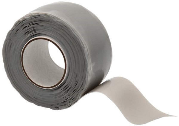 Prestige Import Group eXtreme Ultra Bond Self-Fusing Silicone Rubber Tape, 1 Inch x 10 Feet, 3 Rolls, Gray
