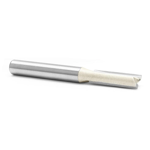 Straight Cut Router Bit 1/4" Dia. 2-Flute Straight Router Bit with 1/4" Shank Carbide Tipped Router Bit