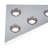 Solid Angle Plate Set, 2 Pcs Triangle Angle Block for Precision Machinist Measurement