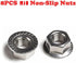 M10 Rubber Studs Shock Absorber Anti-Vibration Isolator Mounts 4 Packs, Rubber Cylindrical Vibration Isolation Mount