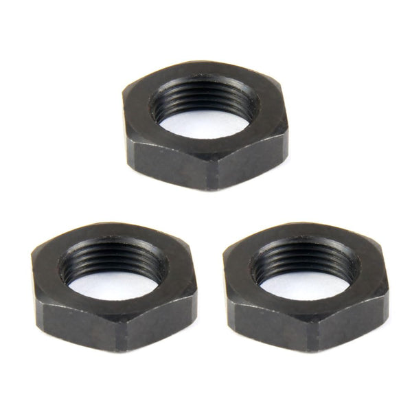 TACFUN 3 PCS Steel Jam Nut 1/2x36 TPI for 9MM Device