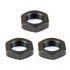 TACFUN 3 PCS Steel Jam Nut 1/2x36 TPI for 9MM Device