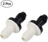 3/8" 10mm Inline Vacuum Barbed Check Valve - 1Pcs/2Pcs/5Pcs ABS One Way Water Non-Return Breather Valve