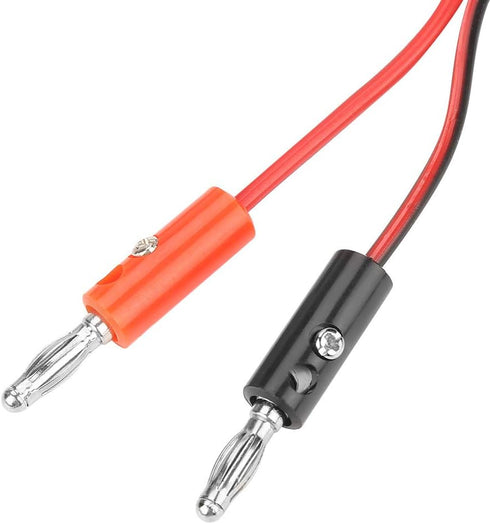 ASHATA Banana Plug to Clip Test, Output Cable Line Banana Plug Clip Wire 30V 5A for Adjustable DC Regulated Power Supply by ASHATA