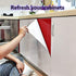 TANONE White Wallpaper Self Adhesive Vinyl 15.8"X196.7" Decorative Film for Cabinets and Furniture Countertops.
