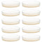 10Pcs Nutrient Agar Petri Dishes, Pre-Poured Agar Plates for Science Project Kit, Supplies for Students