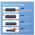 GPC Image Compatible Toner Cartridge Replacement for HP 410A CF411A for Laserjet Pro MFP M477fdw M477fdn M477fnw Pro