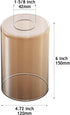 WEIYOUDJ 4.72 6 IN,E26 1-5/8 Inch Diameter IN, Tall Base Fitter,Wall lamps or Pendant Lamps Replace Lampshades