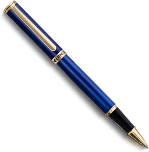 BEILUNER Luxury Rollerball Pen, 24K Gold Trim, Elegant Designs, Best Gift Set for Men & Women