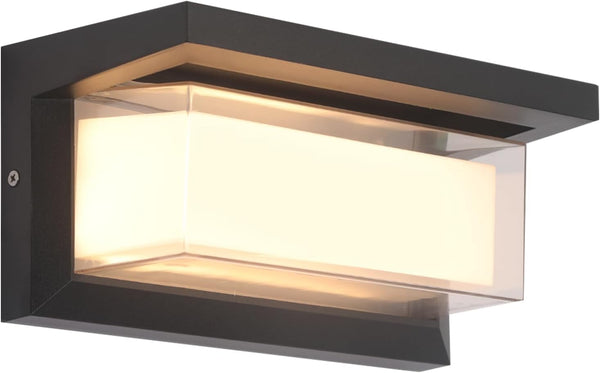 FUPE Outdoor Lights for House 24W Exterior Lighting Fixtures 3-Color Adjustable 2200LM IP65
