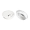 uxcell 2Pcs 3 Inch/80 mm ABS Desk Cable Hole Cover, White Cord Grommet for Office PC Desk Cable Organizer